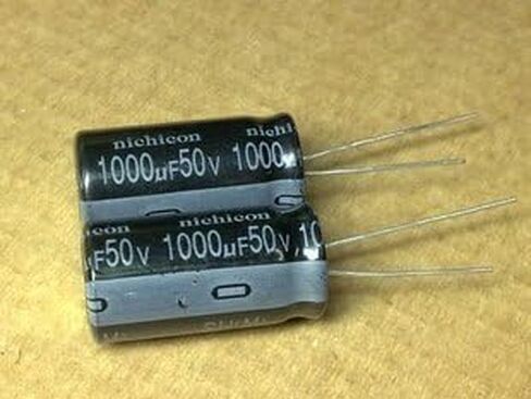 New 5PCS 1000uf 50v 50v1000uf 13 * 25mm 13X25mm 105° Radial Electrolytic Capacitor in Kuwait