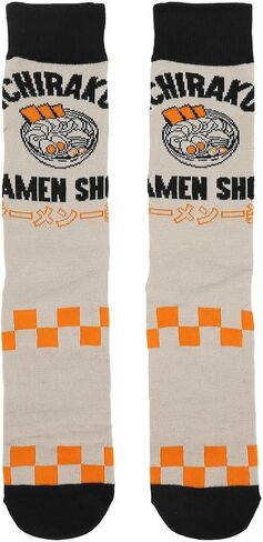 Bioworld Naruto Anime Icons Adult 6-Pair Casual Crew Socks with Tin Tote in Saudi Arabia