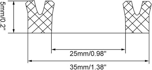 uxcell Hydraulic Seal, Piston Shaft U32i PU Oil Sealing O-Ring, 30mm x 40mm x 6mm in Saudi Arabia