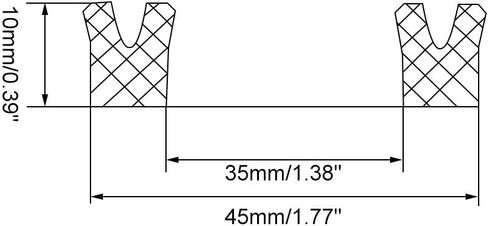 uxcell Hydraulic Seal, Piston Shaft U32i PU Oil Sealing O-Ring, 30mm x 40mm x 6mm in Saudi Arabia