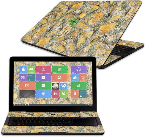 MightySkins Skin Compatible with Razer Blade Pro 17" - Artic Camo | Protective, Durable, and Unique Vinyl Decal wrap Cover | Easy to Apply, Remove, and Change Styles | Made in The USA in Saudi Arabia