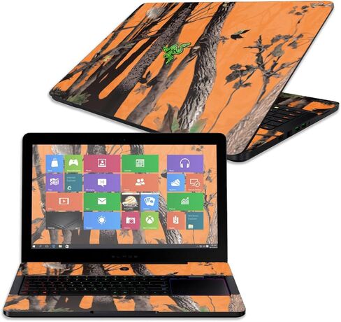 MightySkins Skin Compatible with Razer Blade Pro 17" - Artic Camo | Protective, Durable, and Unique Vinyl Decal wrap Cover | Easy to Apply, Remove, and Change Styles | Made in The USA in Saudi Arabia