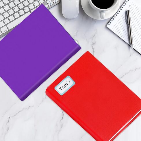 أغطية كتب BainGesk، واقي كتب بألوان الجوهرة للكتب ذات الغلاف الصلب، غطاء كتب مدرسية قابل للغسل يصل إلى 9 بوصة × 11 بوصة مع ملصق، كتاب سوكس للوازم المدرسية، مناسب للأطفال من سن 3 سنوات فما فوق in Kuwait