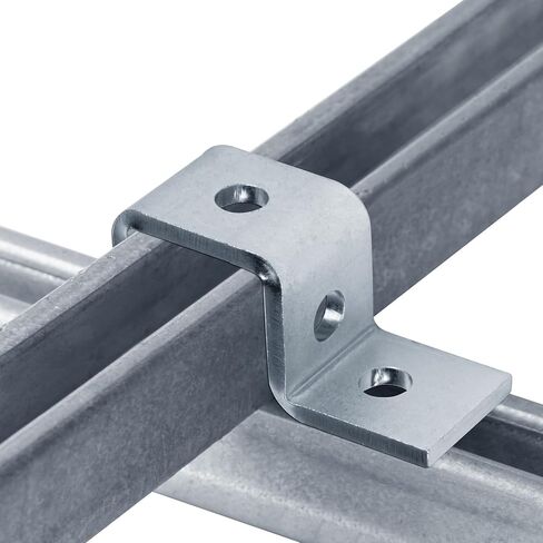 6 قطع مكونة من 4 فتحات لدعم الأكواب لقناة تبختر 1-5/8 بوصة، ودعامة توصيل على شكل جناح 4 فتحات، تقبل مسمار 1/2 بوصة، سمك 5.6 مم in Kuwait