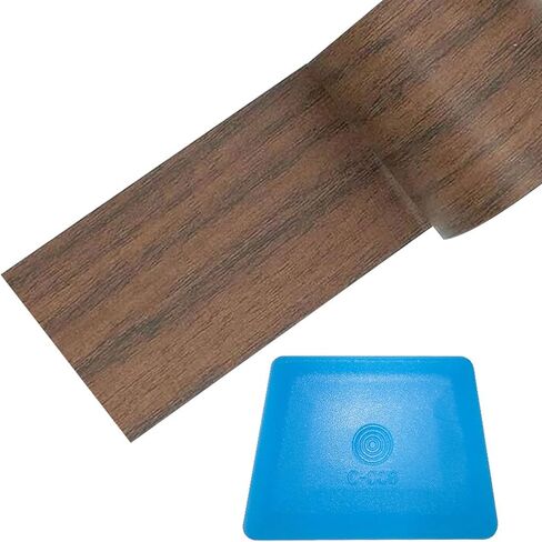 Wood Grain Repair Tape, Upholstery Wood Duct Tape, Realistic Wood Colored Stickers for Wicker Furniture, Wood Veneer Roll, Repair Tape Patch Wood Textured Adhesive for Tables, Doors, Floor (Type D) in Saudi Arabia