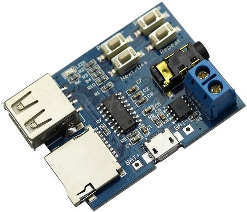 محرك فلاش USB MP3، مشغل بطاقة SD TF، وحدة لوحة مكبر للصوت بدون فقدان من Envistia Mall in Kuwait