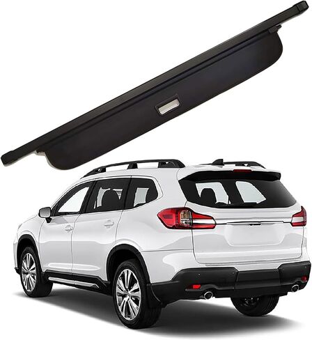 kaungka Protective Cargo Cover Compatible for 2019-2023 Subaru Ascent Durable Black Rear Trunk Shield Retractable in Saudi Arabia