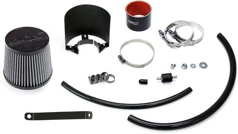 Black Shortram Air Intake Kit + Heat Shield Cool Ram Compatible for 2015-2019 Hyundai Sonata 2.4L 2016-2020 Kia Optima 2.4L Non Turbo, 827-549WB in Saudi Arabia