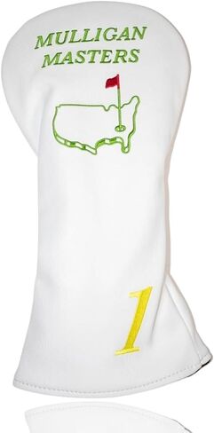 Lucky Links Premium Leather Golf Mallet and Driver Cover - Ultimate Club Protection with Plush Interior, Universal Fit, 3 Putt Masters Designed for Enthusiasts in Saudi Arabia