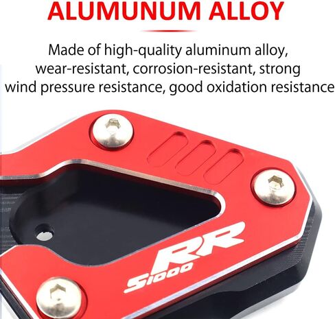 XIAMAOZPR for S1000RR S1000 RR S 1000 RR 2019-2022 2023 للدراجات النارية مسند جانبي حامل تكبير وسادة تمديد s1000 rr ملحقات (أزرق) in Kuwait