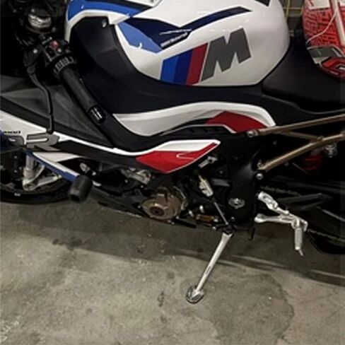 XIAMAOZPR for S1000RR S1000 RR S 1000 RR 2019-2022 2023 للدراجات النارية مسند جانبي حامل تكبير وسادة تمديد s1000 rr ملحقات (أزرق) in Kuwait