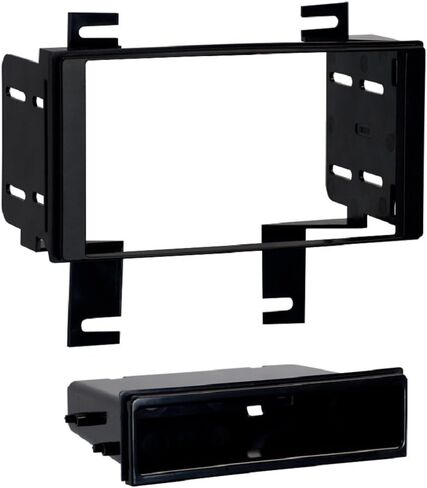 Metra 99-7616 Single/Double DIN Installation Kit for Select 2012-UP Nissan Rogue Vehicles,Black in Saudi Arabia