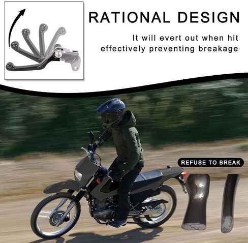 دراجة نارية دواسة فرامل عتلات محورية مجموعة قابل للتعديل باستخدام الحاسب الآلي ل DRZ400 DRZ400S DRZ400SM DRZ400E 00-23 DR250R 97-00 DR200S 15-19 الترابية دراجة الطرق غير الممهدة الأسود in Kuwait