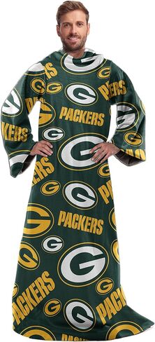 غطاء مريح من Northwest NFL Buffalo Bills Toss Silk Touch بأكمام 48 بوصة × 71 بوصة in Kuwait