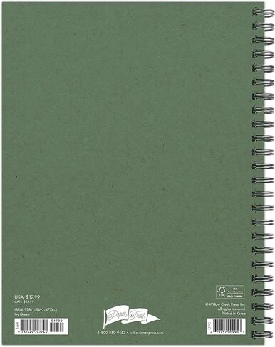 Willow Creek Press Ivy Green Academic July 2024 - June 2026 Softcover Spiral-Bound Weekly Planner (6.5" x 8.5") in Saudi Arabia