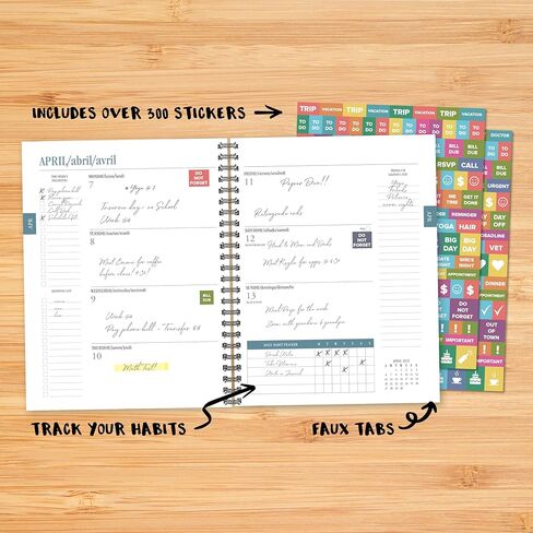 Willow Creek Press Ivy Green Academic July 2024 - June 2026 Softcover Spiral-Bound Weekly Planner (6.5" x 8.5") in Saudi Arabia