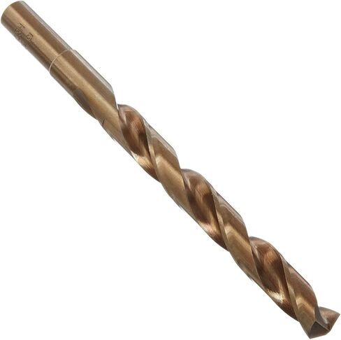 Drill America 13.50mm Reduced Shank Cobalt Drill Bit with 1/2" Shank, D/AMMCO Series in Saudi Arabia
