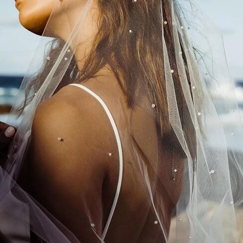 Bridal Wedding Veil Weights 12 Sets Magnetic Double-sided Pearls With Gift Box Secures Long Veils for Outdoor Weddings Elegant Brides Veil Accessories Muslim Scarves in Saudi Arabia