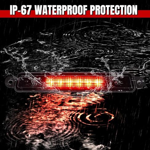 HAKA TOUGH LED Third Brake Light for Nissan Armada 2005-2015 Accessories,Smoked High Mount Rear Third Tail Lights for Infiniti 2004-2010 QX56,Replace OEM#26590-7S000. in Saudi Arabia