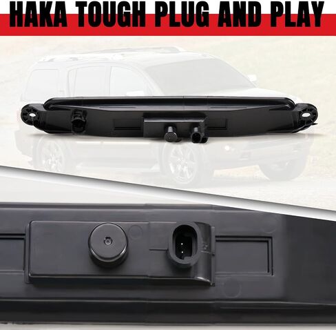 HAKA TOUGH LED Third Brake Light for Nissan Armada 2005-2015 Accessories,Smoked High Mount Rear Third Tail Lights for Infiniti 2004-2010 QX56,Replace OEM#26590-7S000. in Saudi Arabia