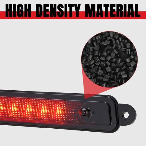HAKA TOUGH LED Third Brake Light for Nissan Armada 2005-2015 Accessories,Smoked High Mount Rear Third Tail Lights for Infiniti 2004-2010 QX56,Replace OEM#26590-7S000. in Saudi Arabia