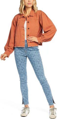 Mud Pie Florence Womens Denim Jacket in Saudi Arabia
