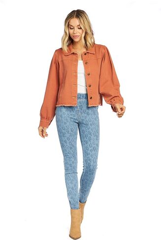 Mud Pie Florence Womens Denim Jacket in Saudi Arabia