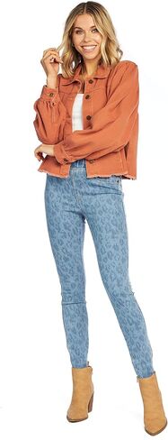 Mud Pie Florence Womens Denim Jacket in Saudi Arabia