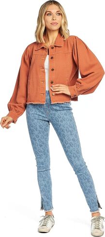 Mud Pie Florence Womens Denim Jacket in Saudi Arabia