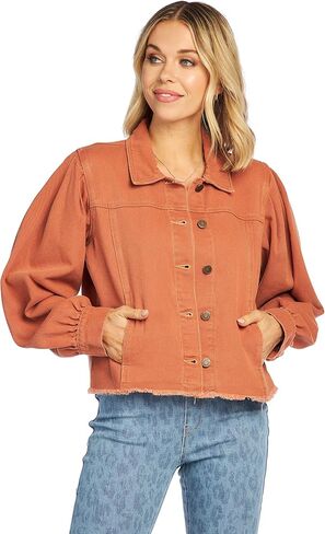 Mud Pie Florence Womens Denim Jacket in Saudi Arabia
