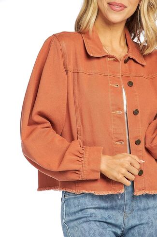 Mud Pie Florence Womens Denim Jacket in Saudi Arabia