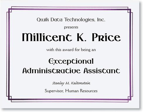 PaperDirect Foil Elegance Specialty Certificates, 50 Sheets of 38lb White Paper, 8½" x 11", Double Silver Foil Border, Perfect for Awards, Students, Employees, Volunteers, Course Completion, Diplomas in Saudi Arabia