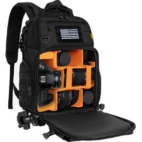 TORIBIO Camera Tactical Backpack Bag for DSLR/SLR/Mirrorless Photography in Saudi Arabia