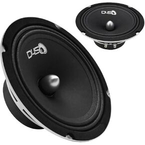 Down4Sound SFX65-8P 6.5 بوصة مكبرات صوت للسيارة متوسطة المدى 8 أوم 200 واط RMS زوج in Saudi Arabia