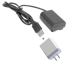 GyroVu USB to DUMMY BATTERY REPLACEMENT for SONY A7III NP-FZ100 40" ADAPTER CABLE with 3.1 AMP USB POWER SUPPLY in Saudi Arabia