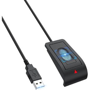 Upgraded USB-A Fingerprint Reader for Windows 10/11,Finger Scanner for PC in Saudi Arabia