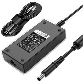 شاحن / محول تيار متردد 180 وات 130 وات مناسب لجهاز Dell-G-Series G3 15 3500/3579 /3590 G3 17 3779 G5 5510/5511/5515/5520 G7 17 7790 سلك محول إمداد الطاقة للكمبيوتر المحمول in Kuwait