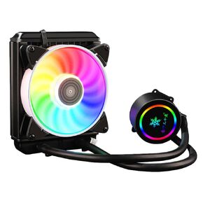 Liquid CPU Cooler Radiator for Gaming Desktop PC Builds Black in Saudi Arabia