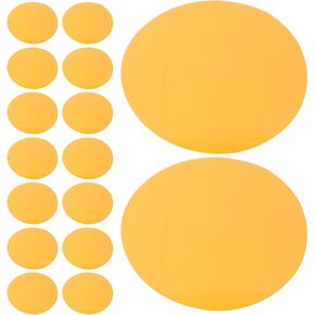 25pcs Round Disc Light Filters for Spotlights and Flashlights Orange in Saudi Arabia