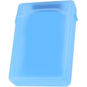 Disk Storage Case 3.5 Inch HDD Enclosure Box Portable Protection Container Shockproof Waterproof Dustproof PP Organizer Suitable for Home, Grey in Saudi Arabia