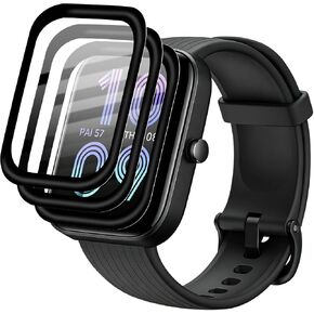 3 Pack Full Curved Soft Screen Protector for Amazfit Bip3/Bip3 pro in Kuwait