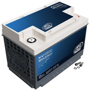 بطارية ليثيوم XS Power XV4800 1335 أمبير مع أجهزة طرفية M6 - مجموعة 48 12 فولت 6 أمبير 670CA دورة عميقة LTO Racing Powercell للسيارات عالية الأداء in Kuwait