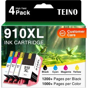 910XL Ink Cartridges Replacement for HP 910XL Ink Cartridges Combo Pack 4PK in Saudi Arabia
