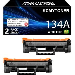 m209d Compatible W1340A Replacement for HP 134A Toner Cartridge for Laser Jet M209dw M209d M234dw M234sdn M234sdw Ink (2PK,with Chip) in Saudi Arabia