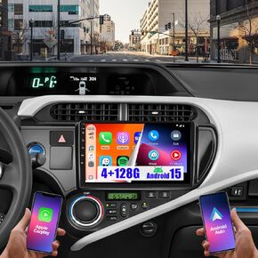 4+64G 9" Android 15 Car Stereo for Toyota Prius C 2012-2014 in Saudi Arabia