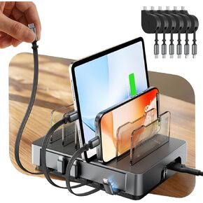 SooPii HomeHub H1 Pro 120W Charging Station for Multiple Devices,Grey in Saudi Arabia