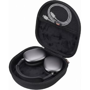 Hard EVA Carrying Case Compatible with Apple AirPods Max/AirPods Max 2, Protective Travel Carry Bag Portable Storage Organizer for Headphones & Accessories (Case Only) in Kuwait