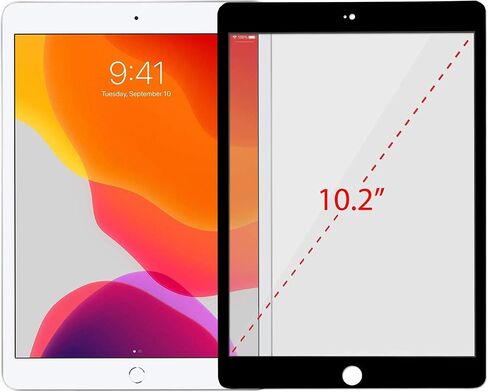 KIQ Ceramic Screen Protector for iPad 8th 7th Generation Compatible (10.2 Inch iPad 8/7 gen 2020 2019) in Saudi Arabia