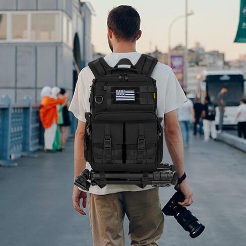 TORIBIO Camera Tactical Backpack Bag for DSLR/SLR/Mirrorless Photography in Saudi Arabia