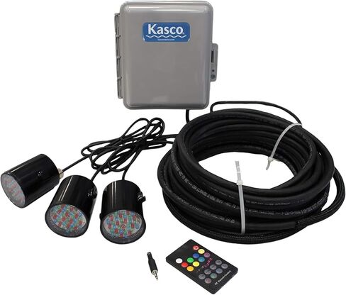 Kasco RGB LED 3-Light Kit for 1/2-1HP Units, 200ft Power Cord in Saudi Arabia